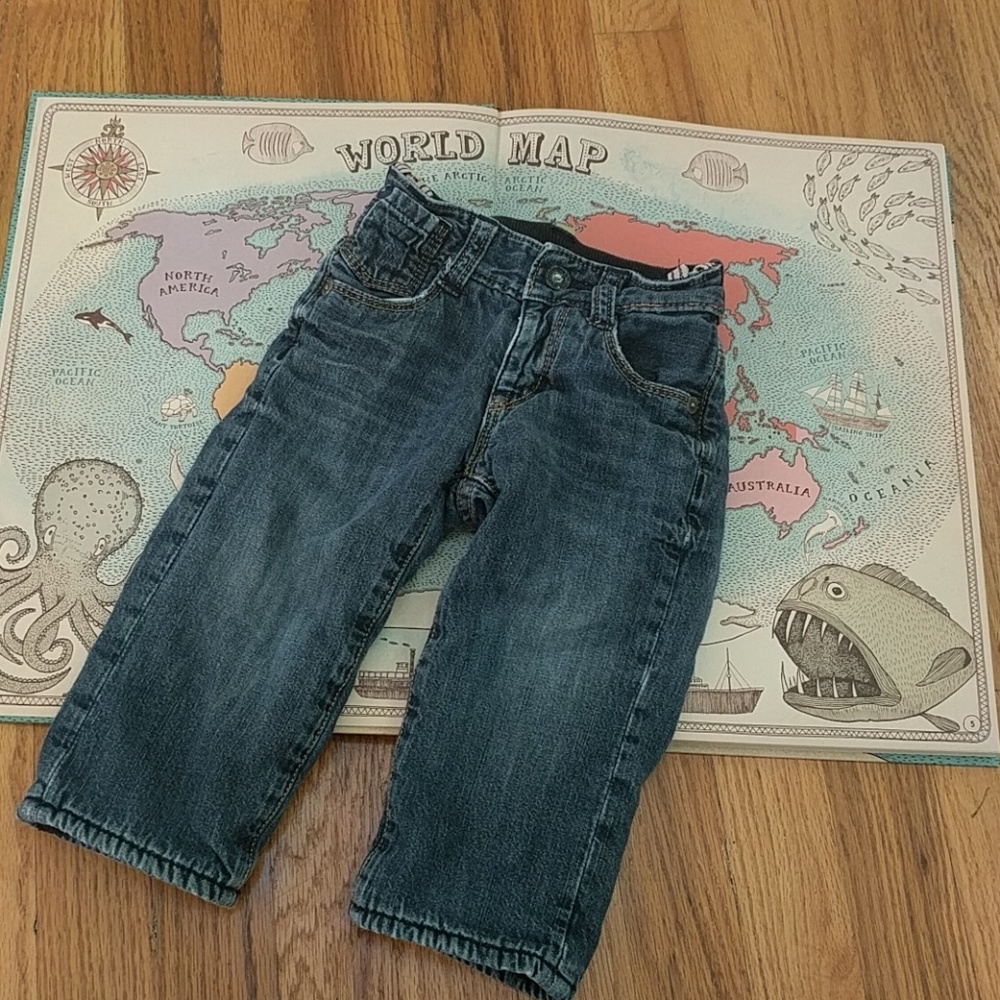 Baby Gap Fleece Lined Jeans